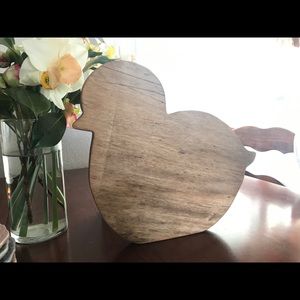 Vintage Wood Chick Cutting for Kitchen Decor & Use